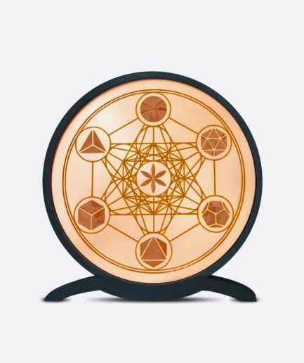 Cubo de metatron en cobre