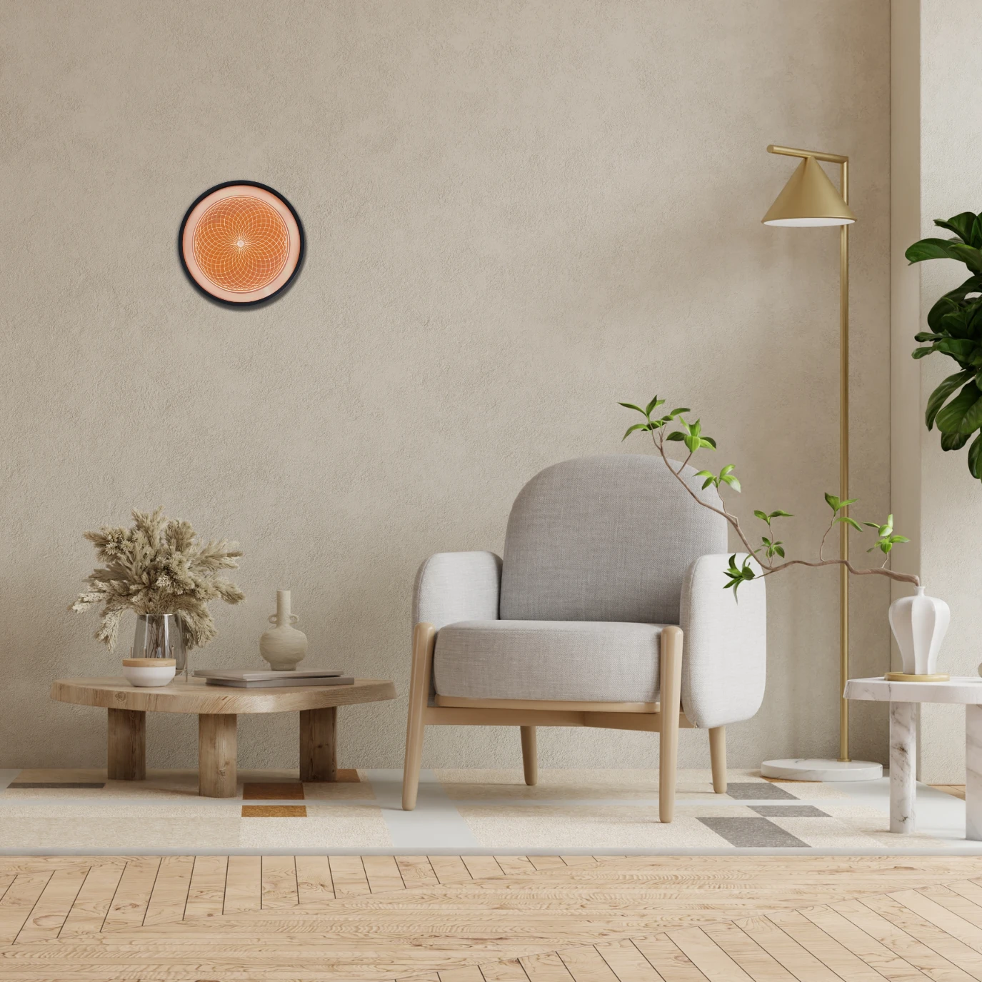 GN Toroide Dharani Sofa gris