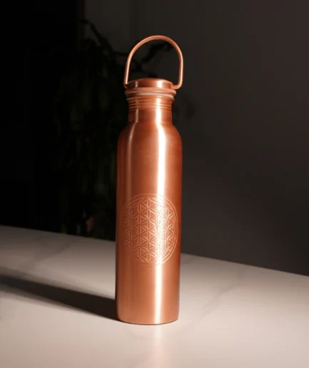 Botella Flor de la vida